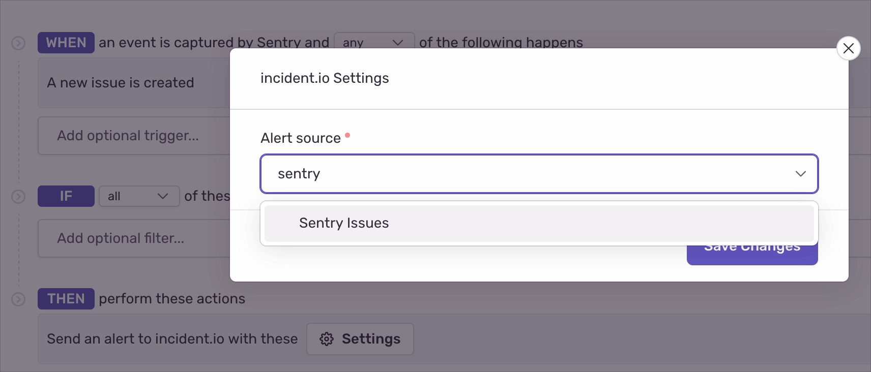 incident.io alert