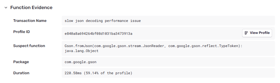 JSON Decoding on Main Thread Function Evidence
