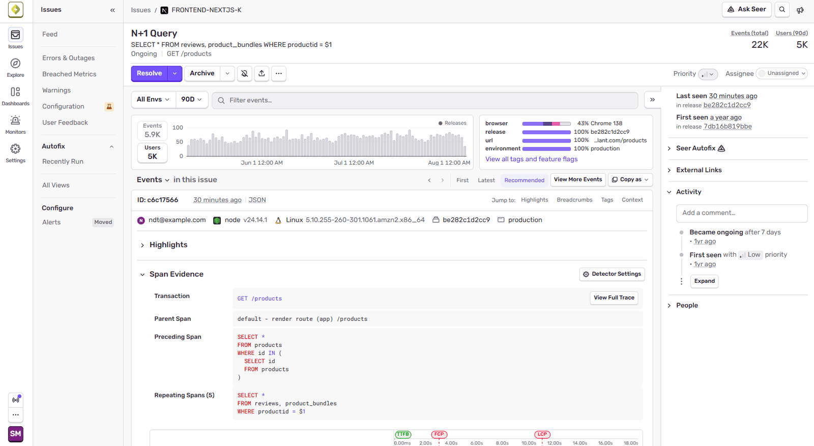 Performance issue