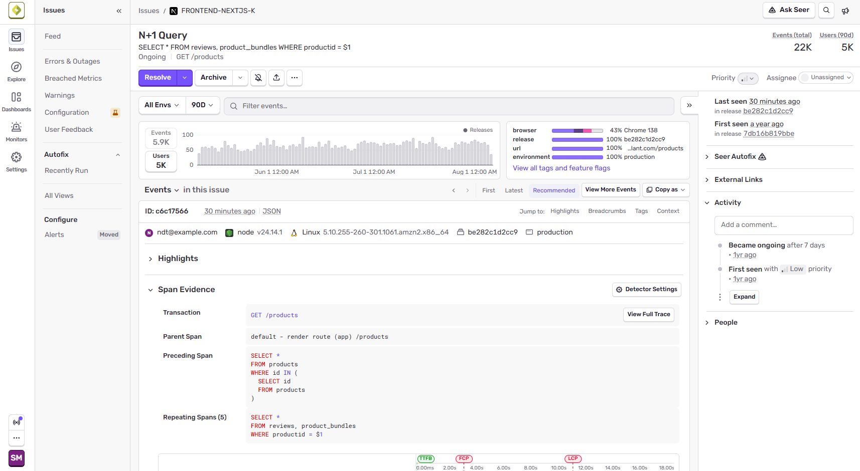 Performance issue